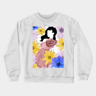 flower Girl Crewneck Sweatshirt